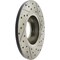 Centric Parts Sport Drilled/Slotted Brake Rotor, 127.42004R 127.42004R - alternate 4